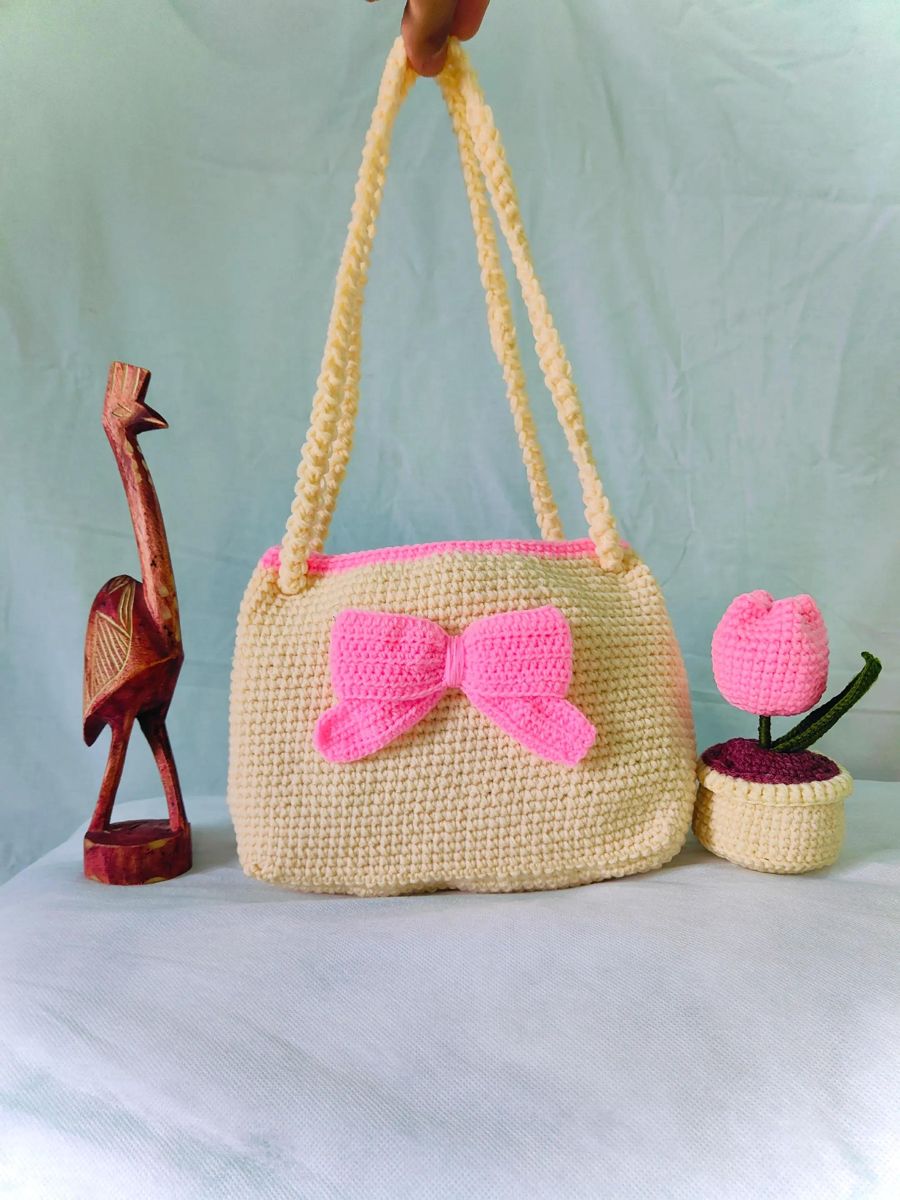 Pink Bow bag